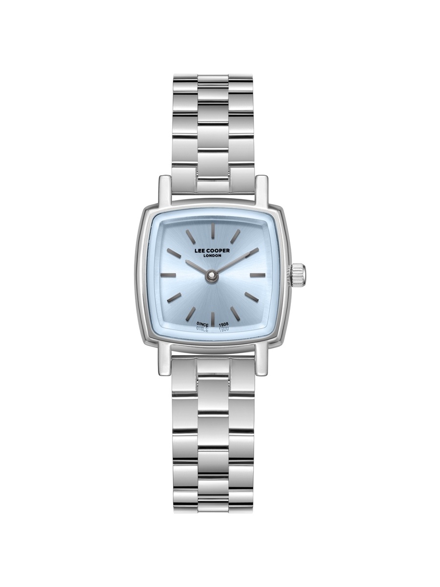 Women VX9NE1 Movement Watch, Analog Display and Metal Strap - LC08283.300, Silver