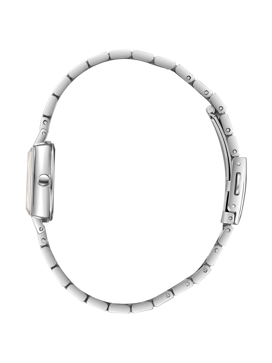 Women VX9NE1 Movement Watch, Analog Display and Metal Strap - LC08283.300, Silver
