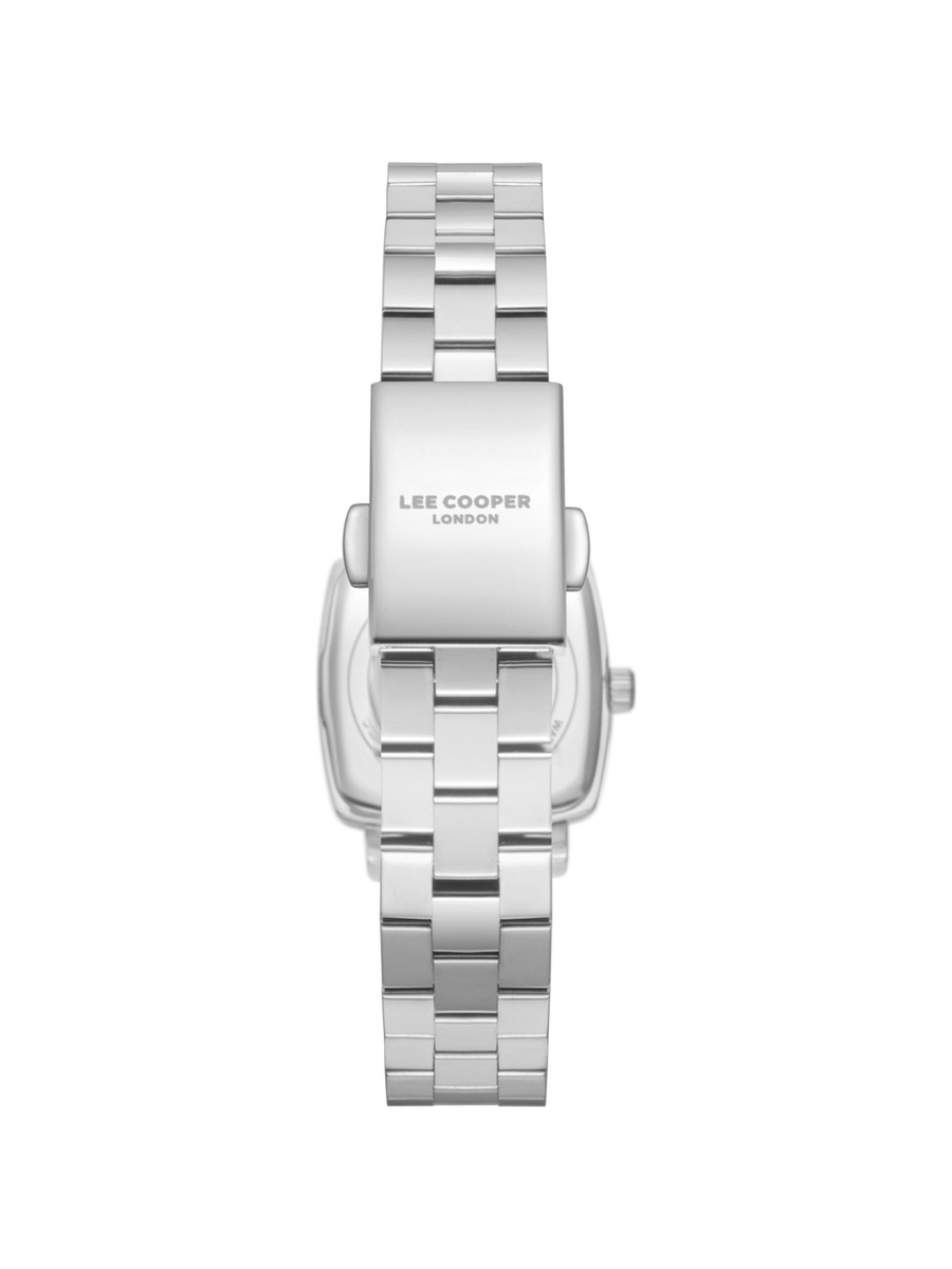 Women VX9NE1 Movement Watch, Analog Display and Metal Strap - LC08283.300, Silver
