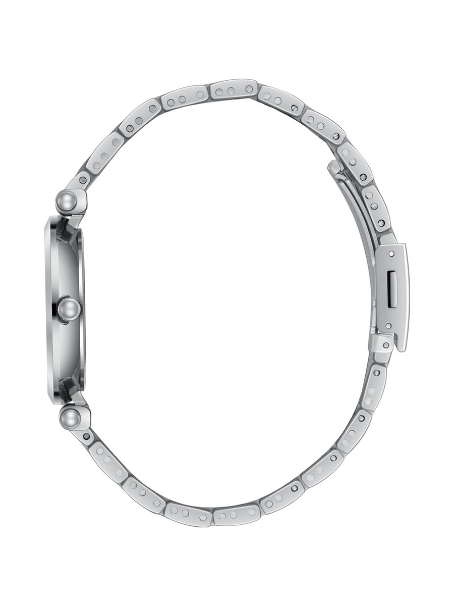 Women JP25 Movement Watch, Analog Display and Metal Strap - LC08290.530, Two Tone Rose Gold
