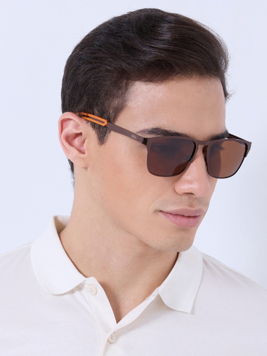Men Polarized Square Sunglasses - LC1222C02