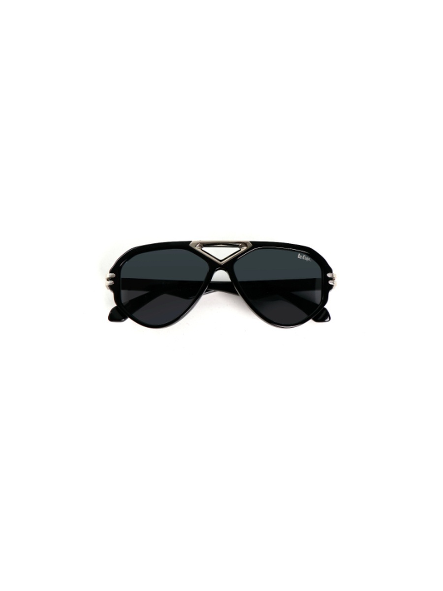 Unisex Bar Design Solid Sunglasses - LCU10242C1
