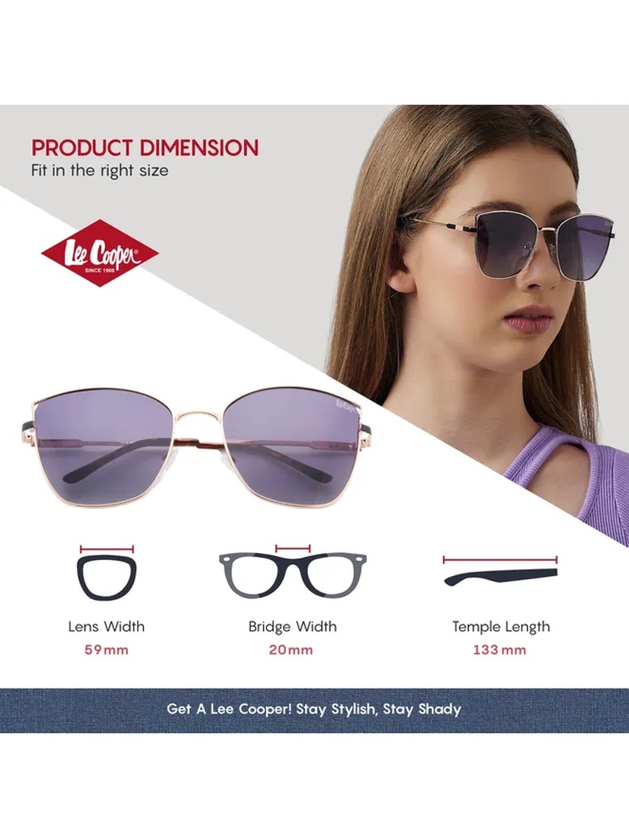 Women Polarized Cat Eye Sunglasses - LC1202C01