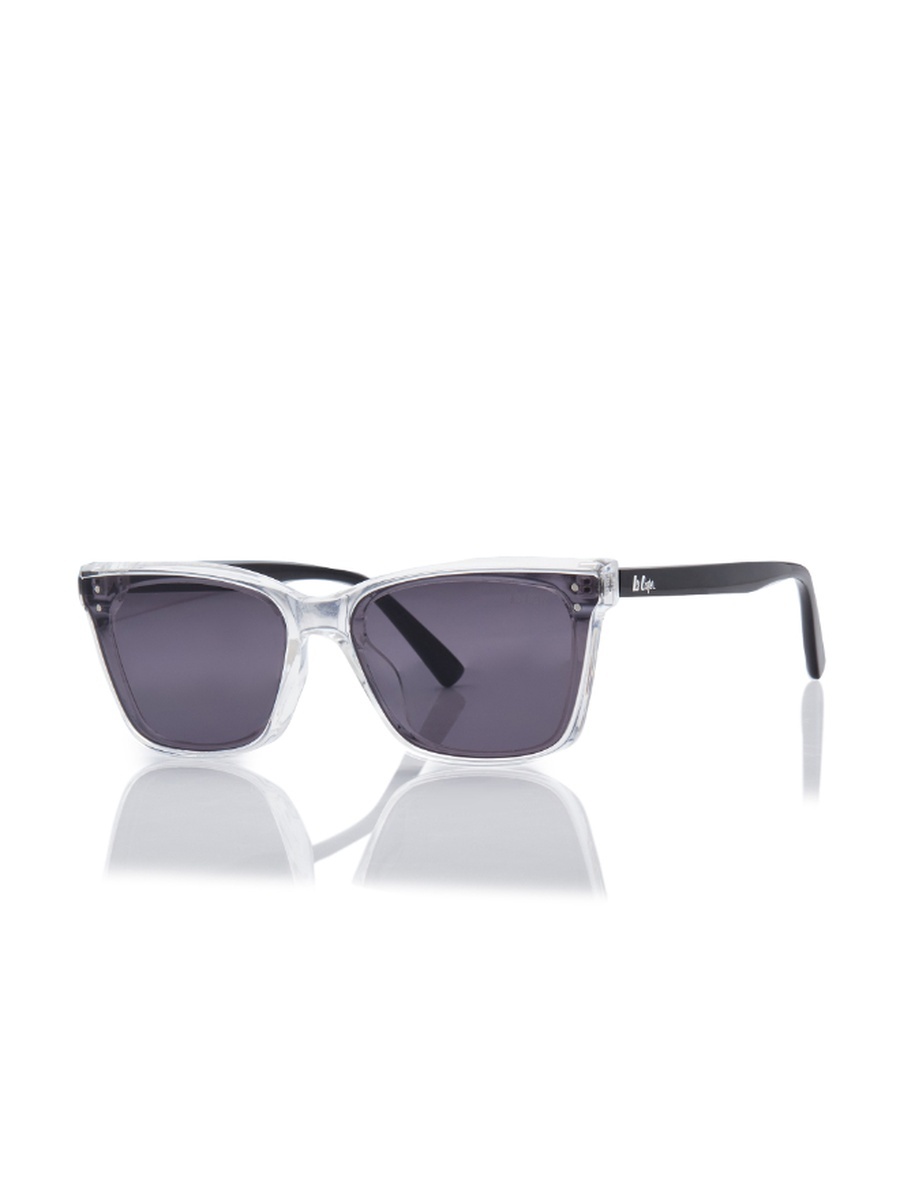 Women Clear Mirror Lens Sunglasses - LC1208C02