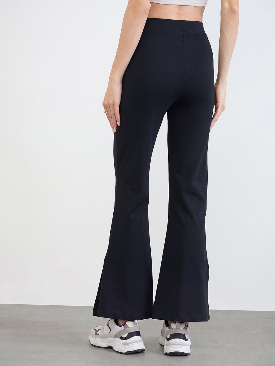 Pack of 2 - Solid Flared Leggings