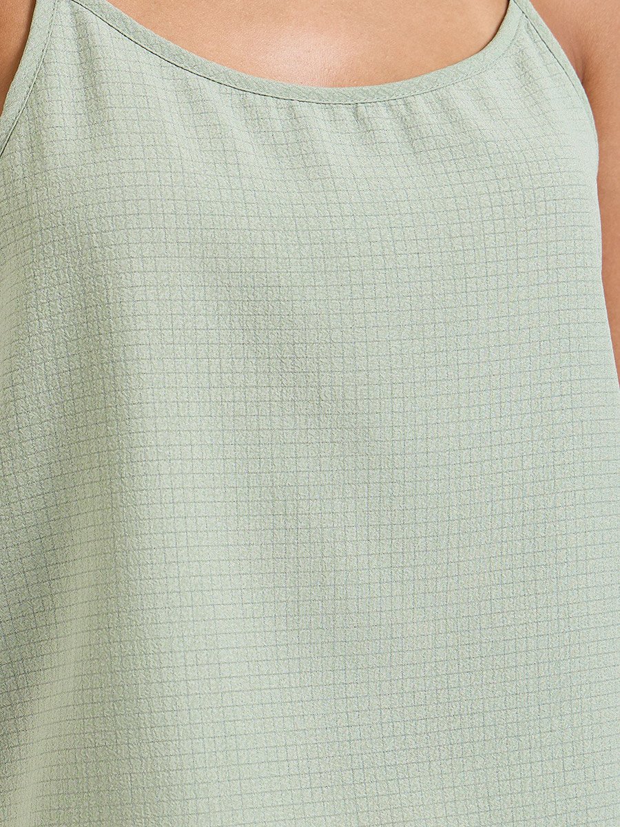 Solid Cami and Floral Print Pyjama Set