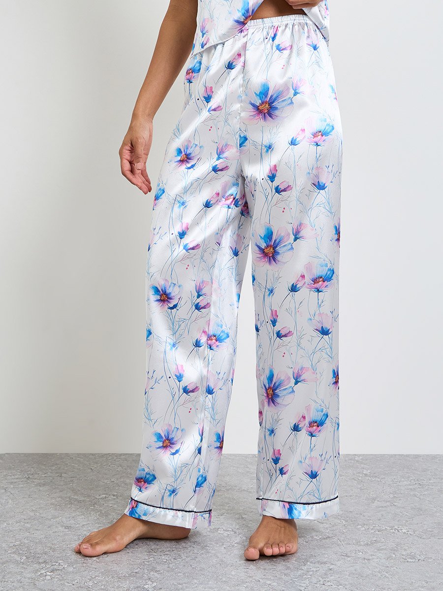 Pack of 3 - Floral Print Cami, Shorts and Pyjama Set
