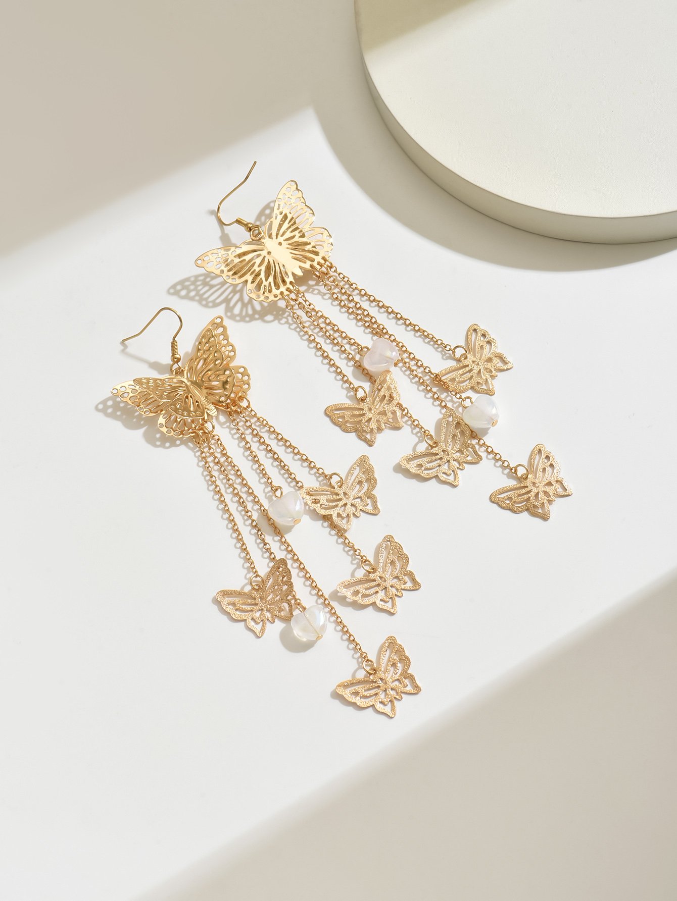 Butterfly Tassel Earrings
