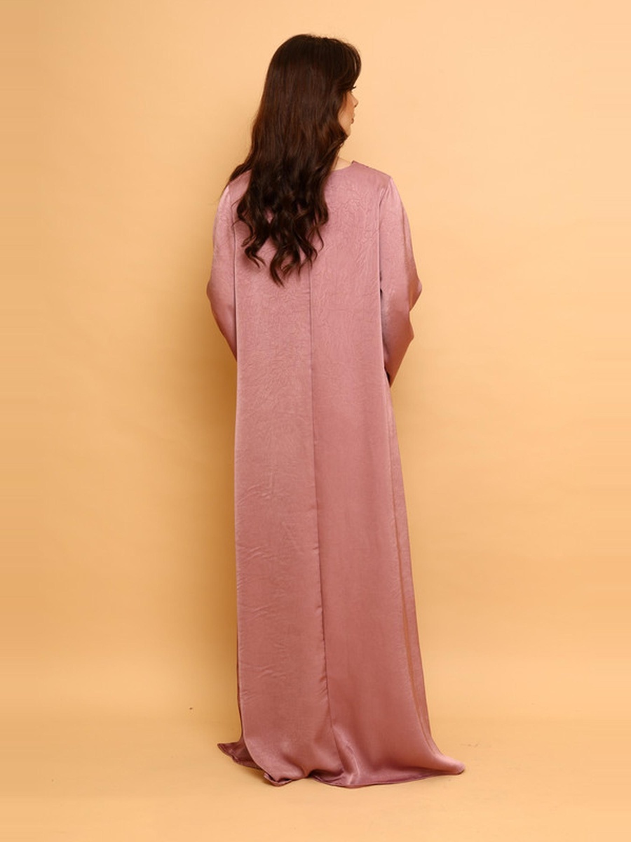 Amwaj Embellished V Neck Jalabiya