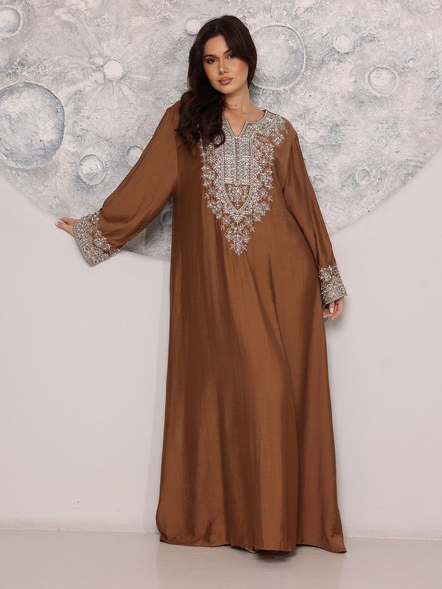 Regal Threaded-Work Jalabiya