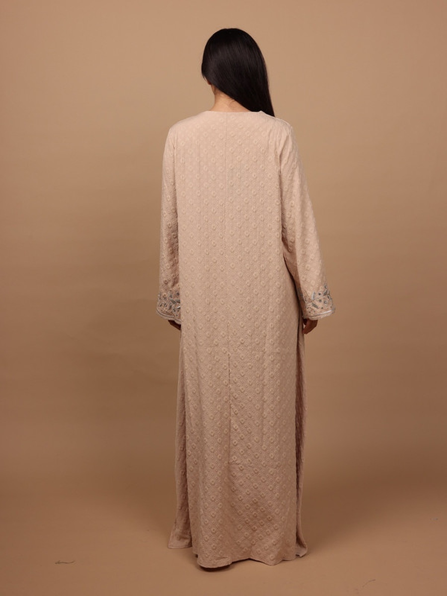 Crystal Vine Embroidered Jalabiya