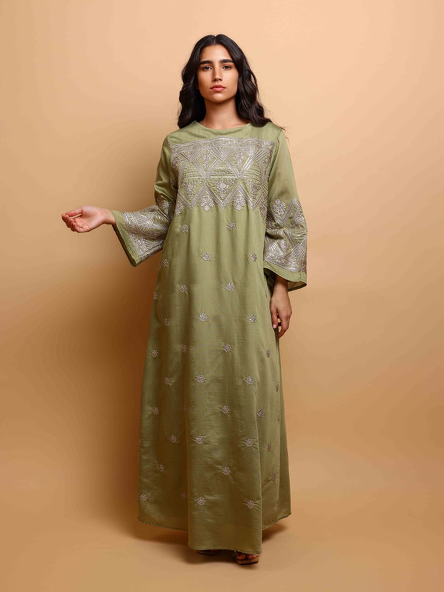 Inaya Embroidered Jalabiya