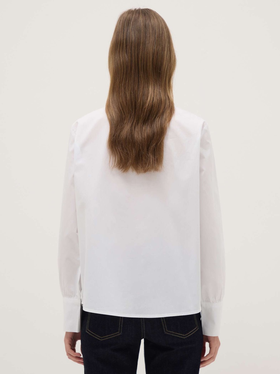 White Long Sleeve Blouse