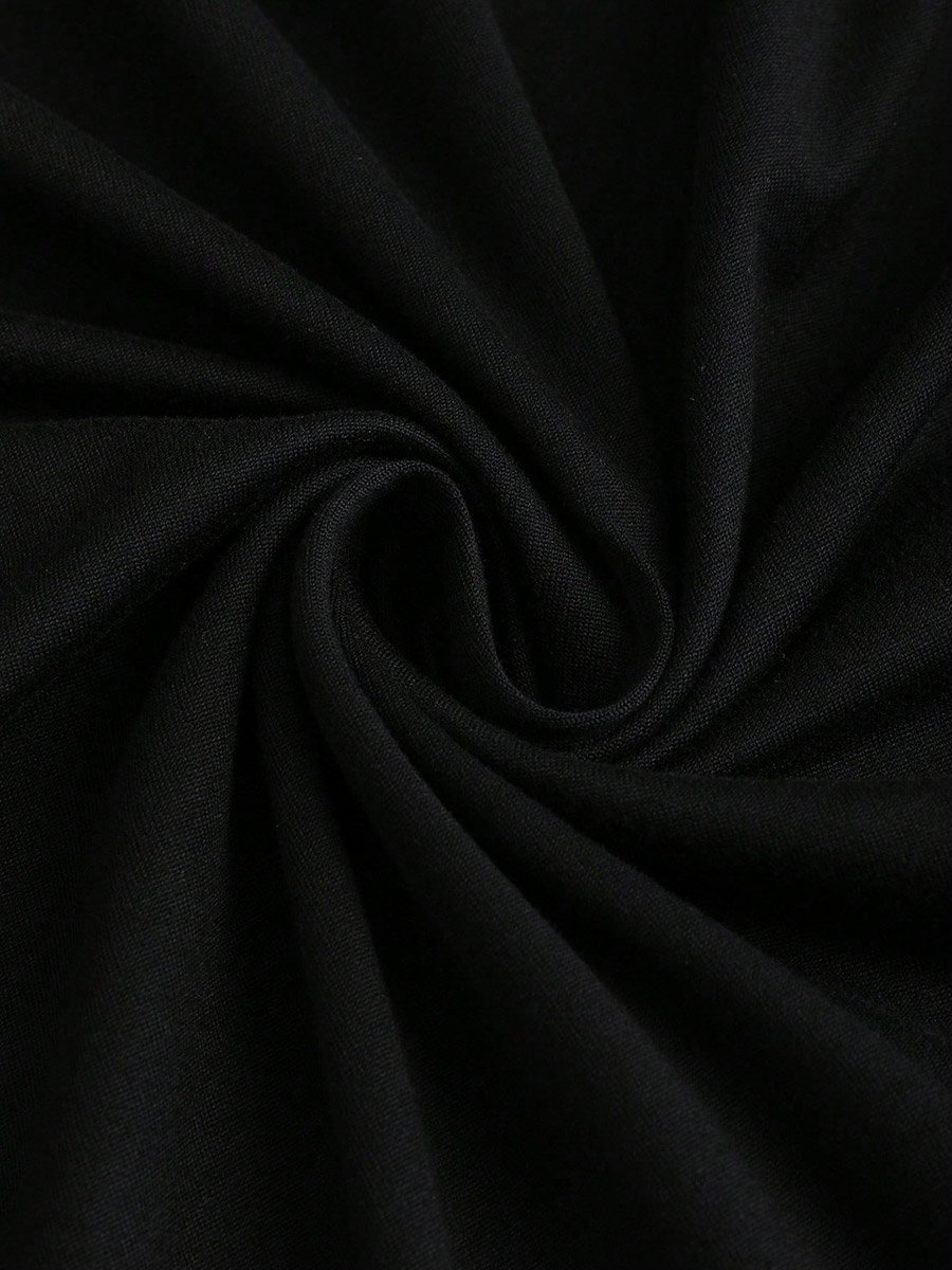Black Bodycon Maxi Skirt