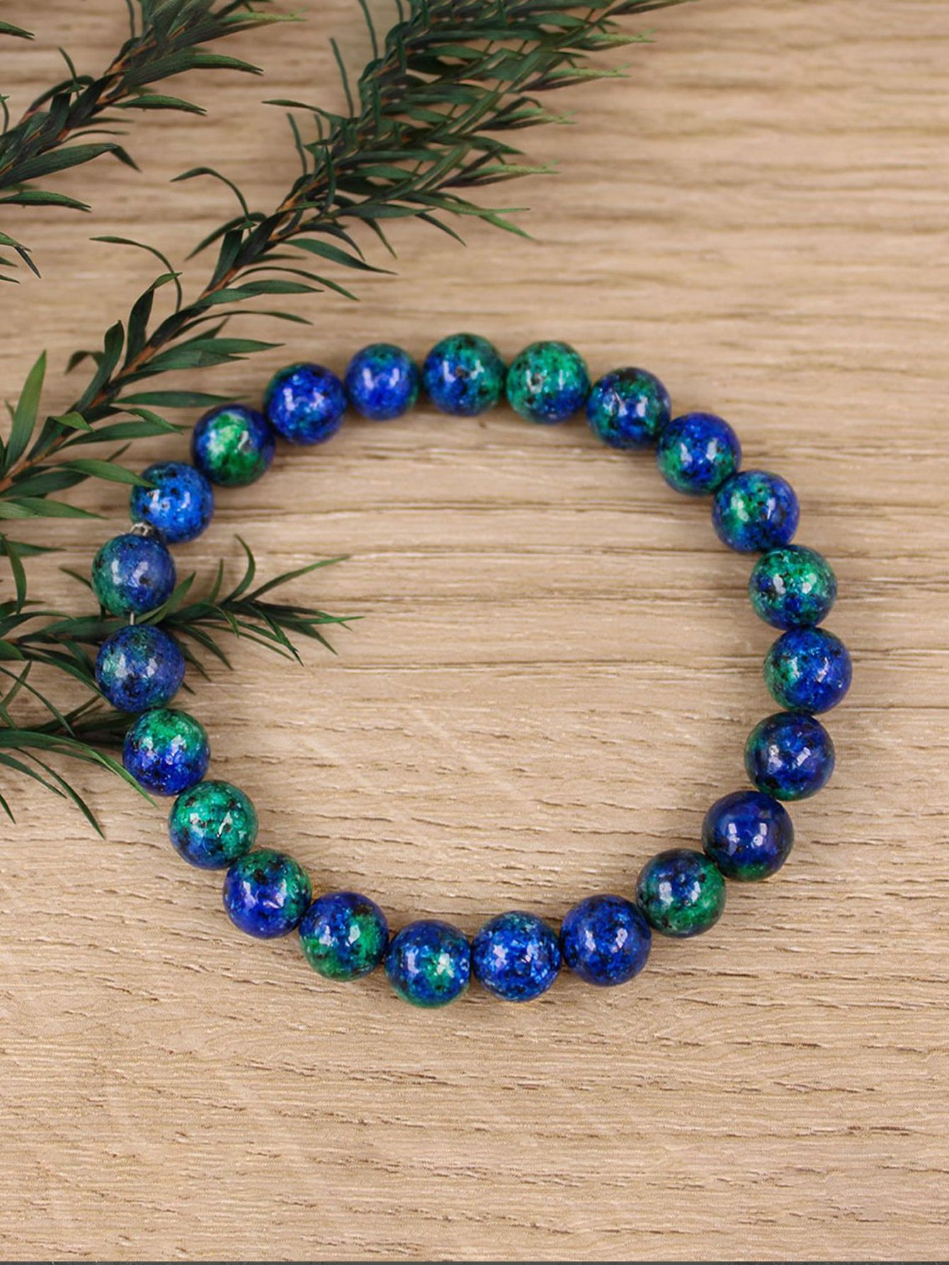 Lapis Lazuli Beaded Bracelet