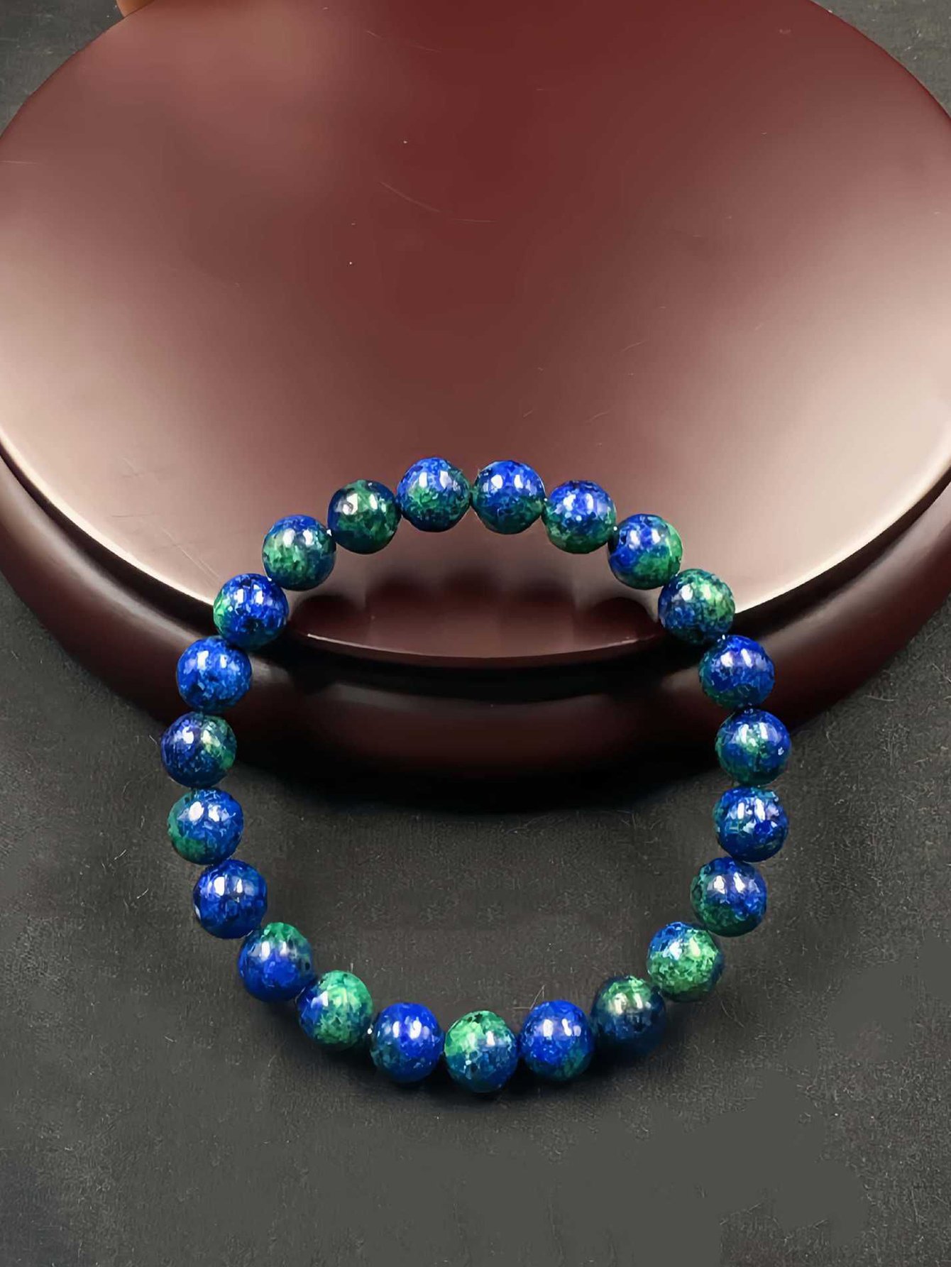 Lapis Lazuli Beaded Bracelet