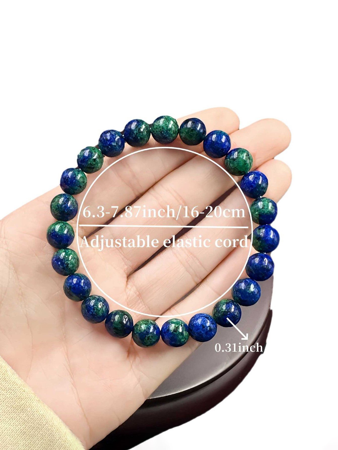 Lapis Lazuli Beaded Bracelet