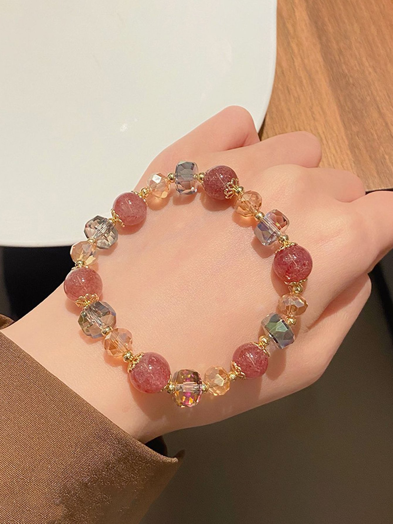 Beaded Crystal Bracelet