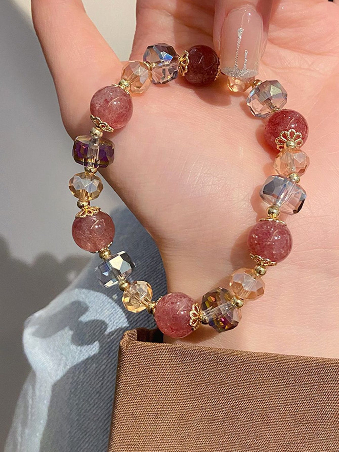 Beaded Crystal Bracelet