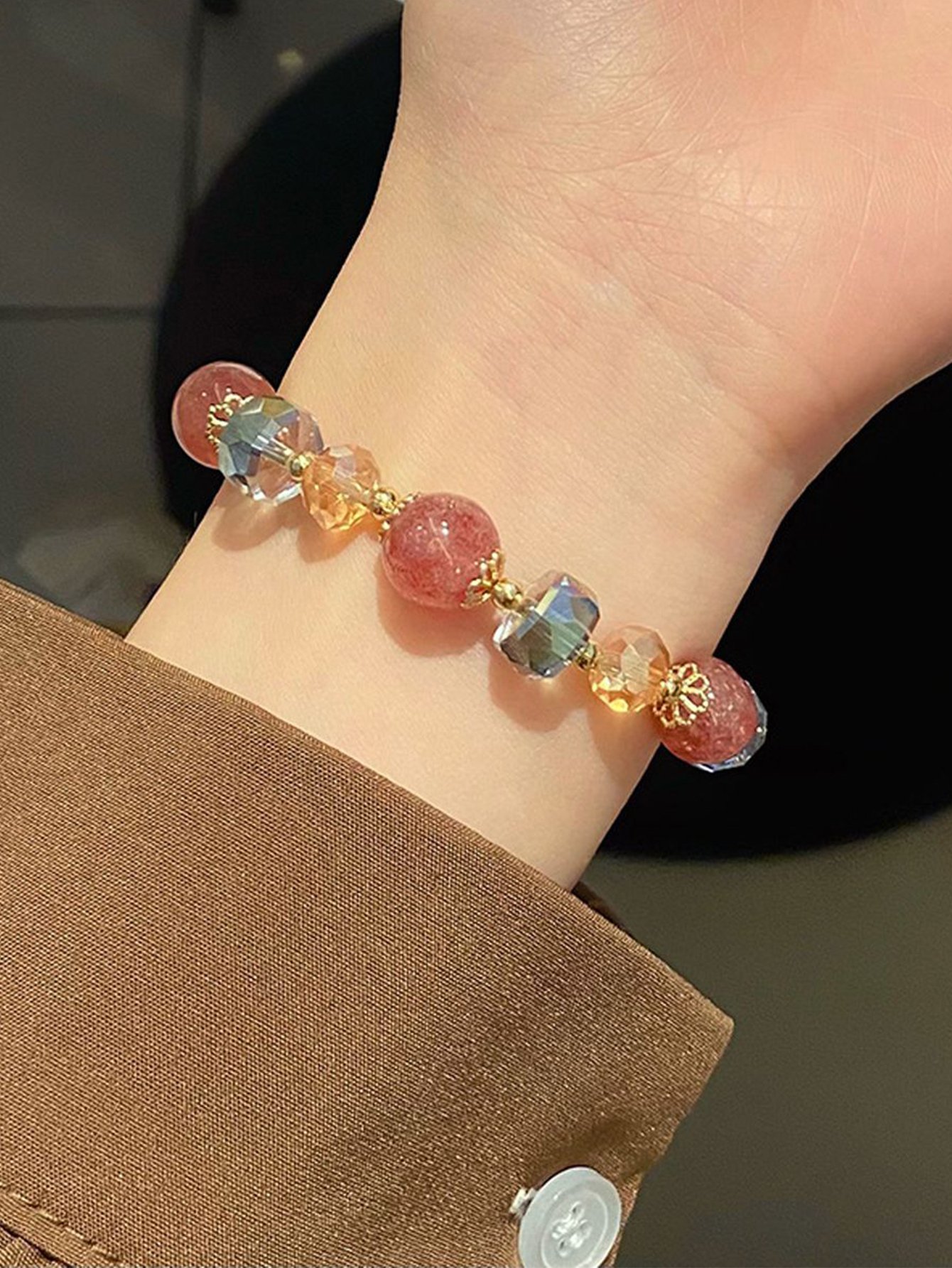 Beaded Crystal Bracelet
