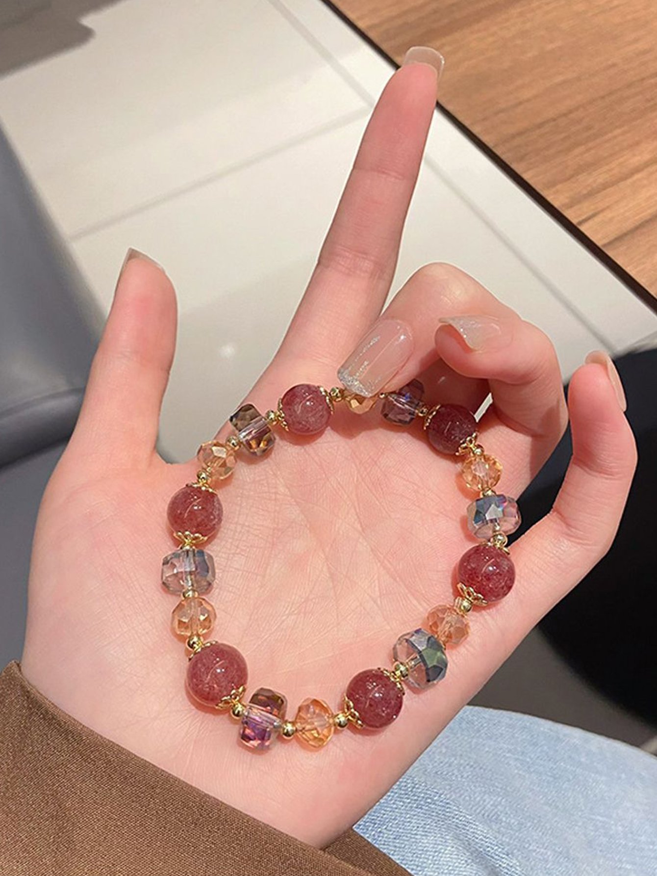 Beaded Crystal Bracelet