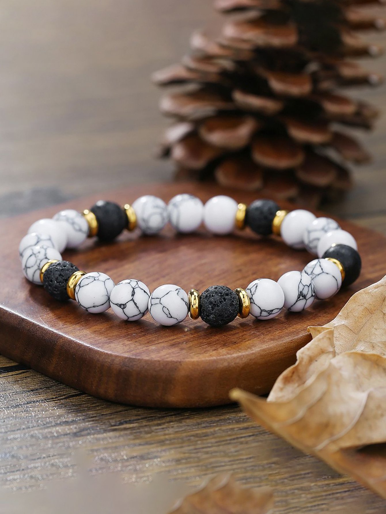 Dream Stone Beaded Bracelet