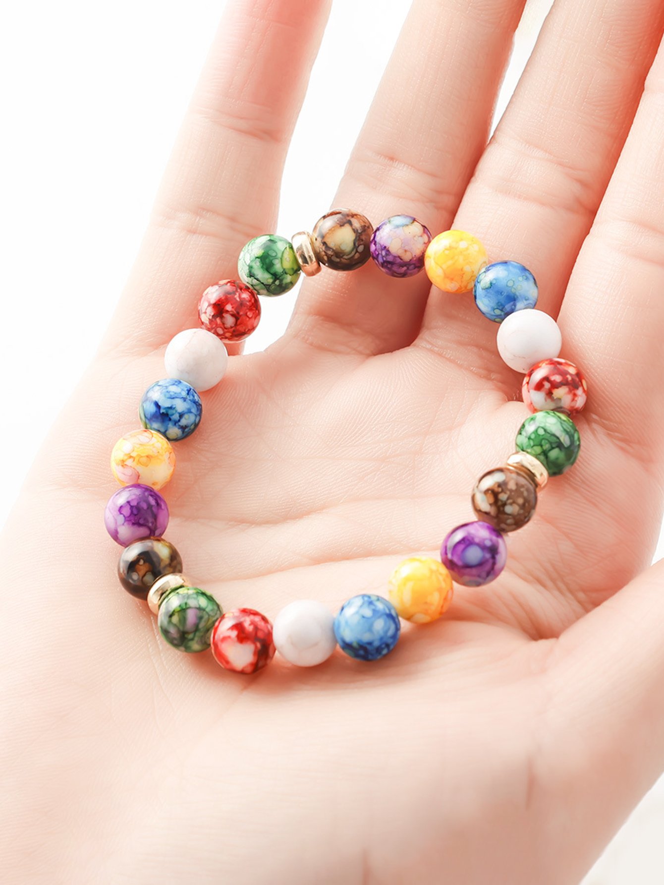 Chakra Healing Beaded Bracelet
