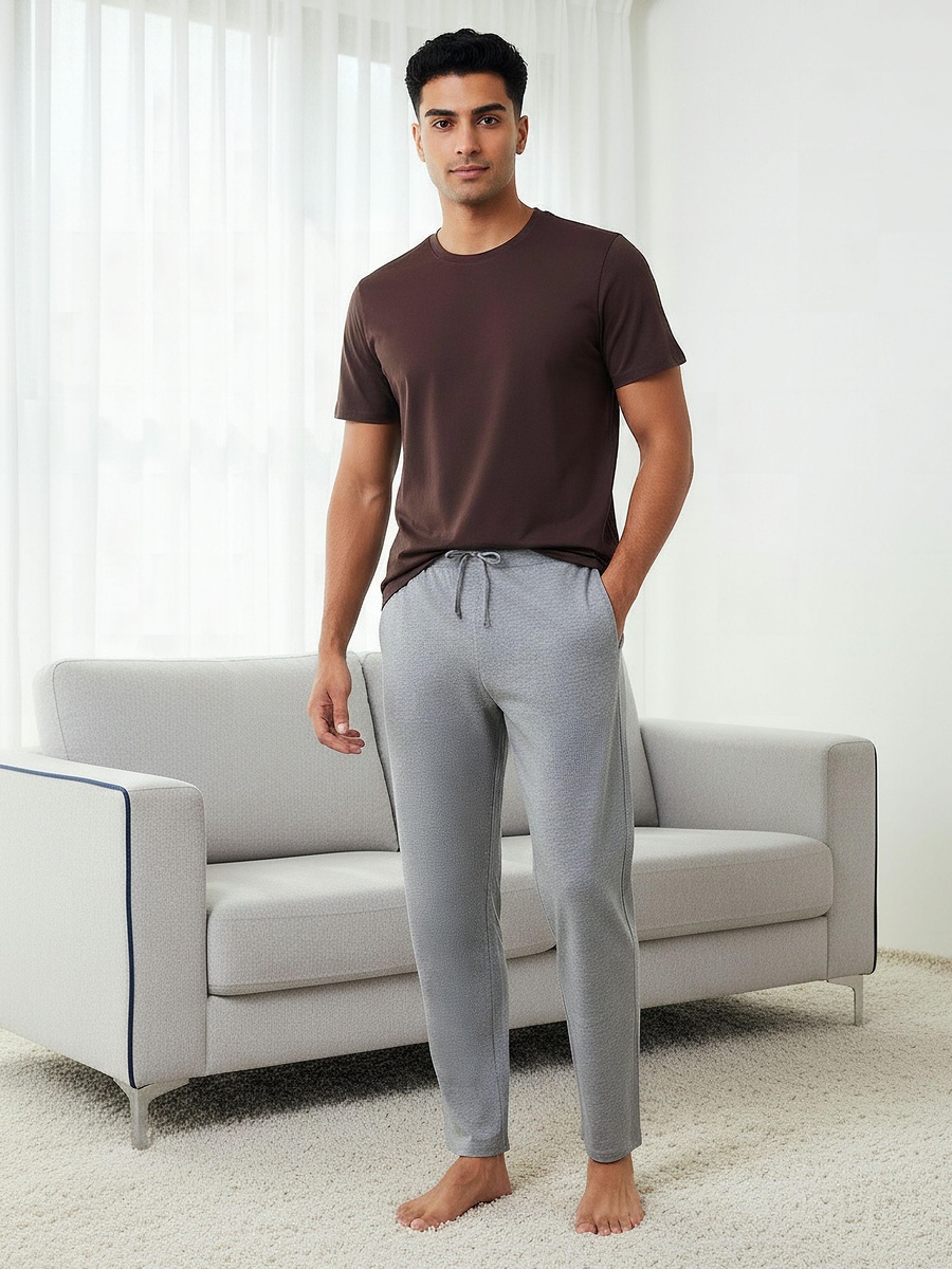 Men Cotton Nightwear Set
