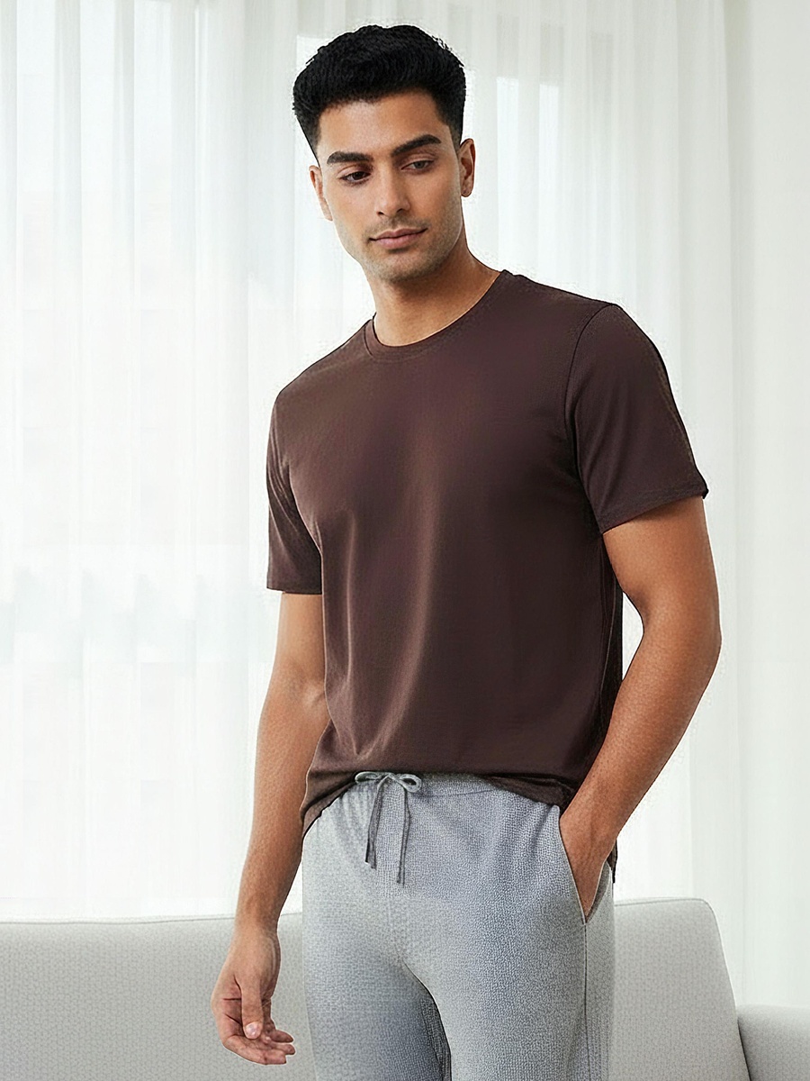 Men Cotton Nightwear Set