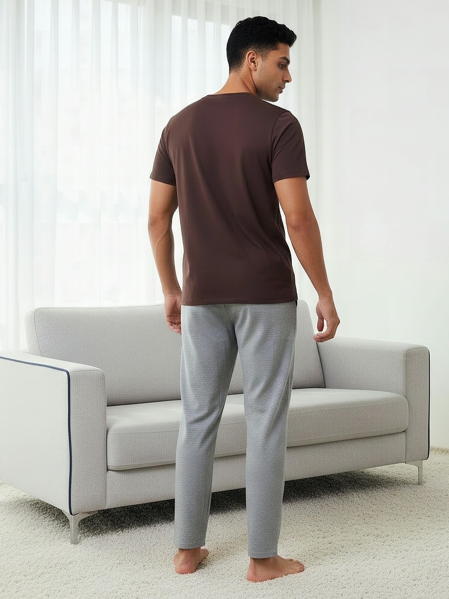 Men Cotton Nightwear Set