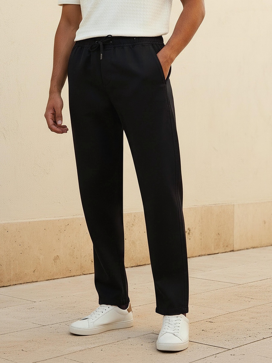 Men Regular Fit Trousers