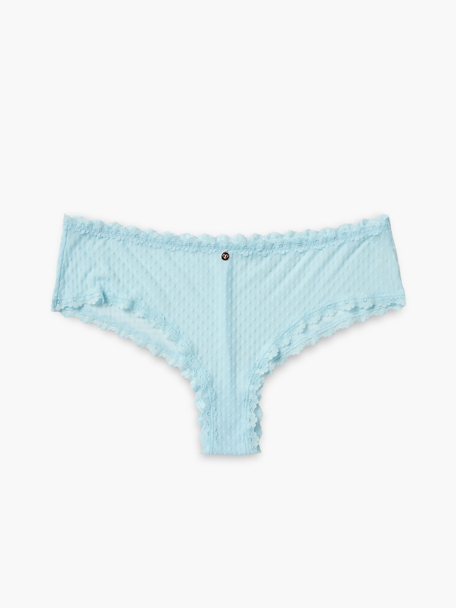 Mid Rise Polka Dot Print Boyshorts