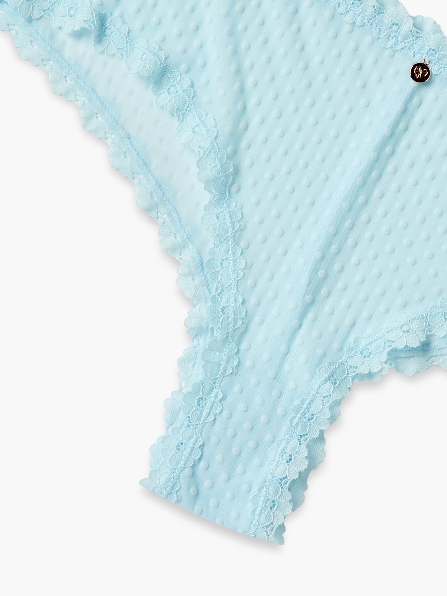Mid Rise Polka Dot Print Boyshorts