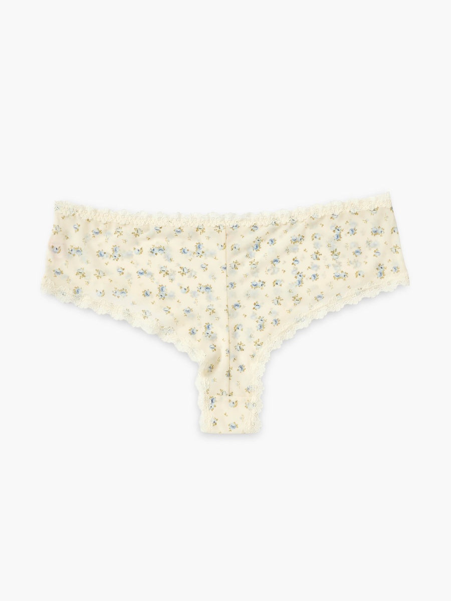 Mid Rise Floral Print Boyshorts