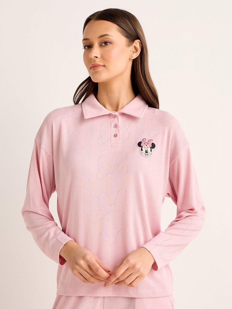 Pyjama Set with Polo T-Shirt and Joggers