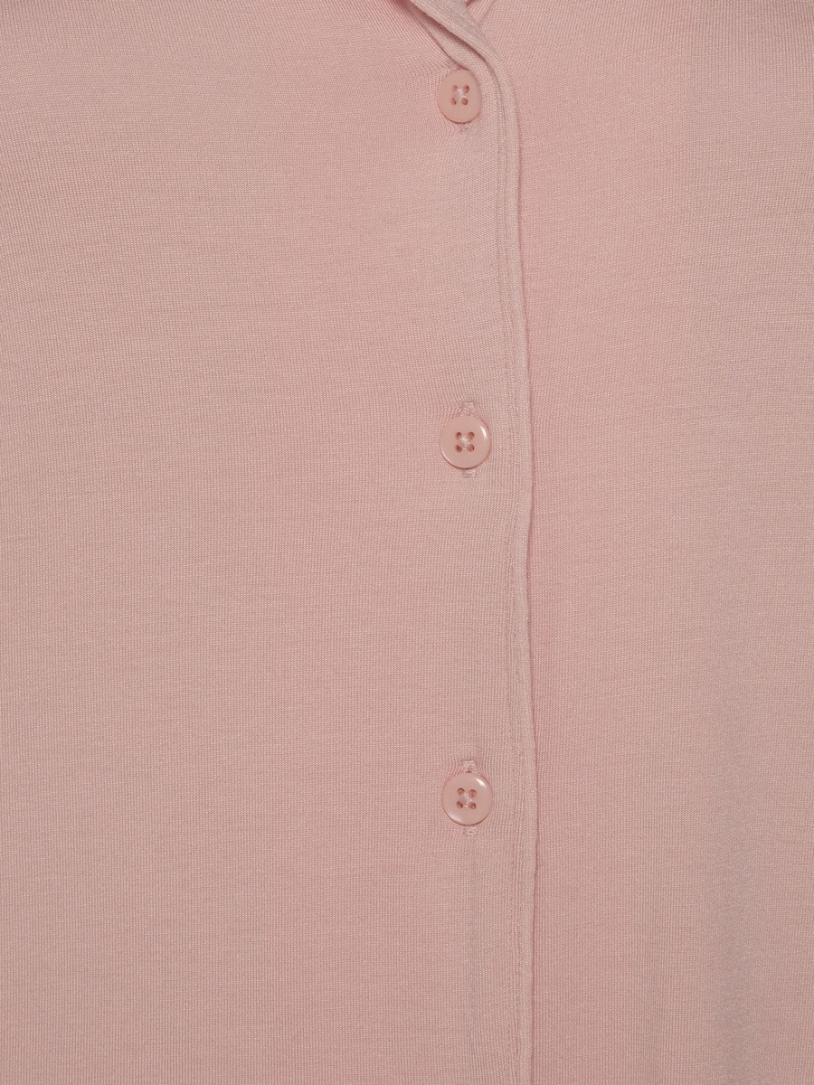 Pyjama Set with Button-Down Shirt and Trousers