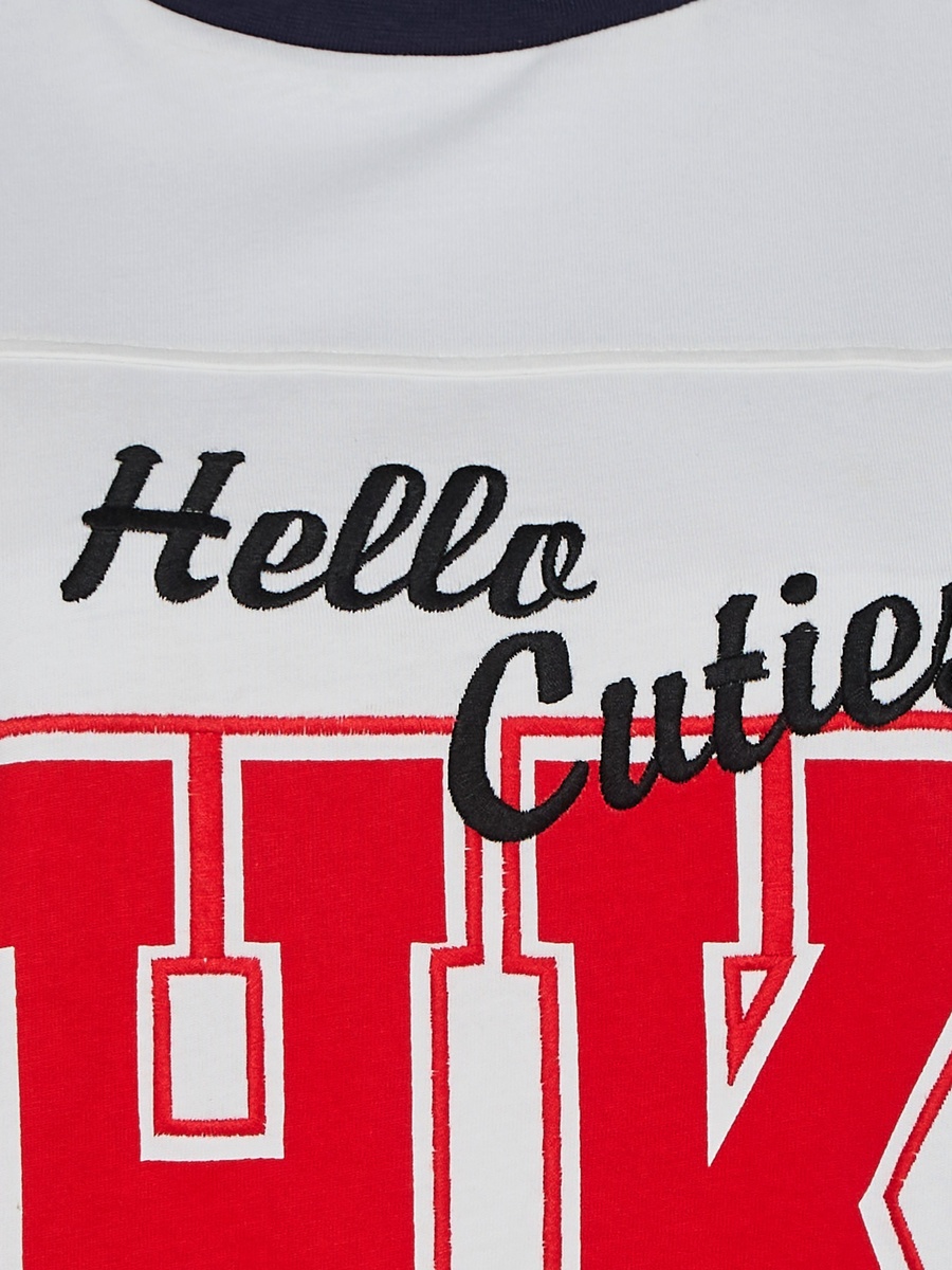 Hello Kitty Print Loose Fit T-Shirt