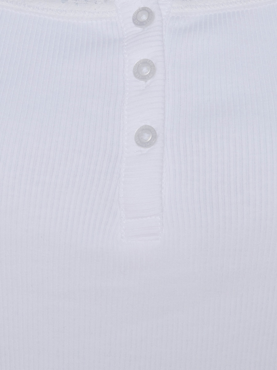 Cotton Top with Ribbed Texture