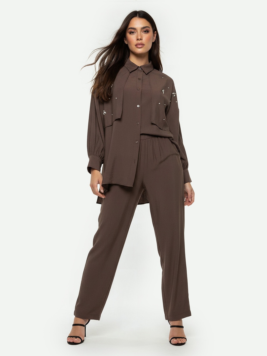 Shirt with Embellished Detail