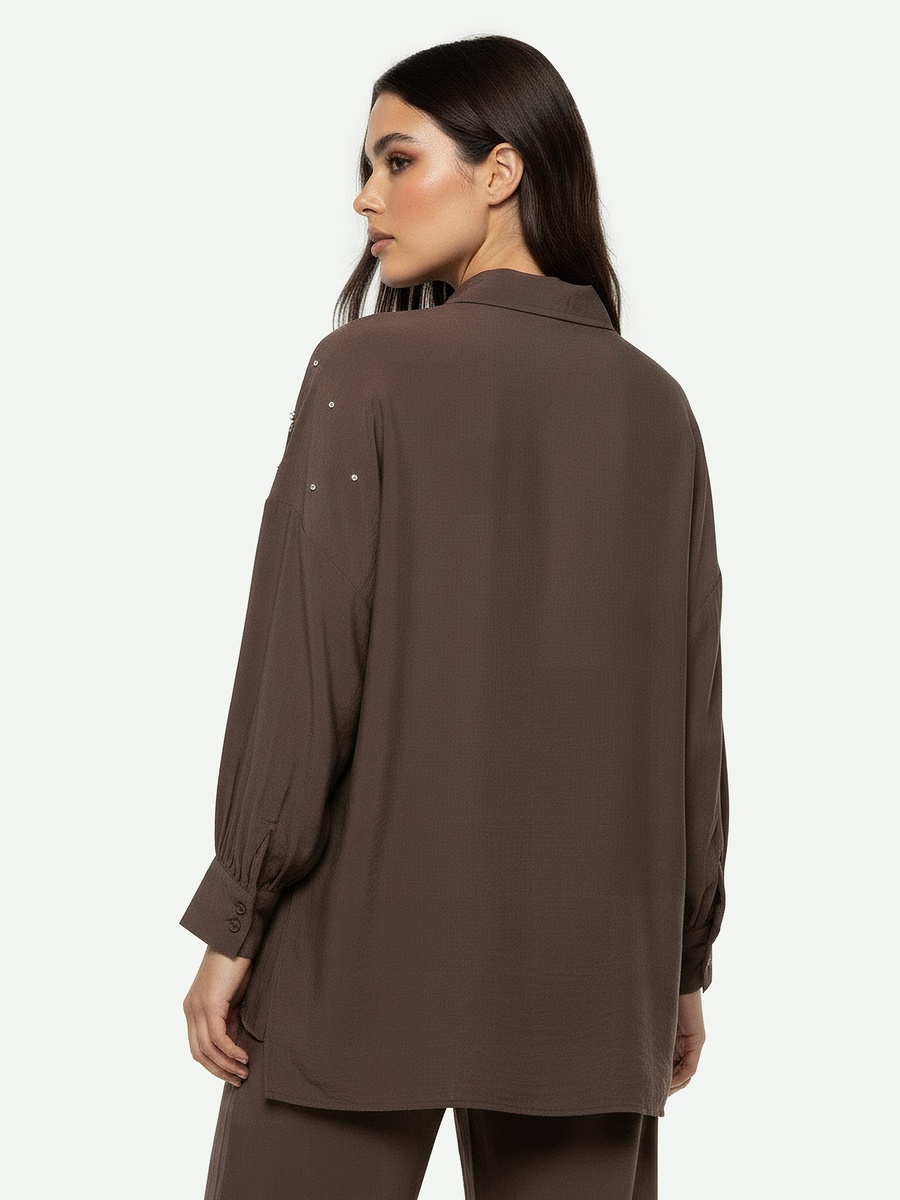 Shirt with Embellished Detail