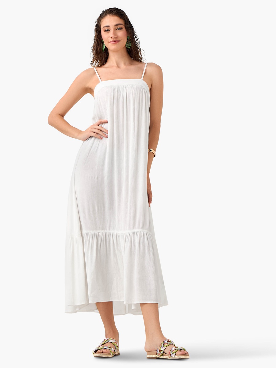 Women Textured Strappy Dress