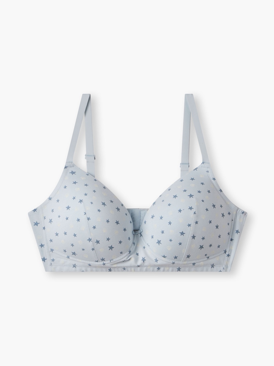Non-Wired A-Frame Bra