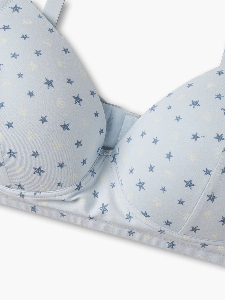 Non-Wired A-Frame Bra