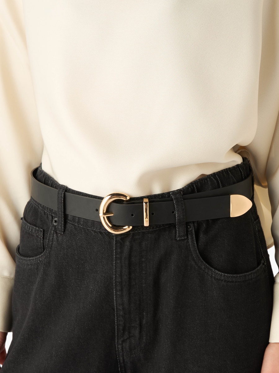 Belt with Pin Buckle Closure