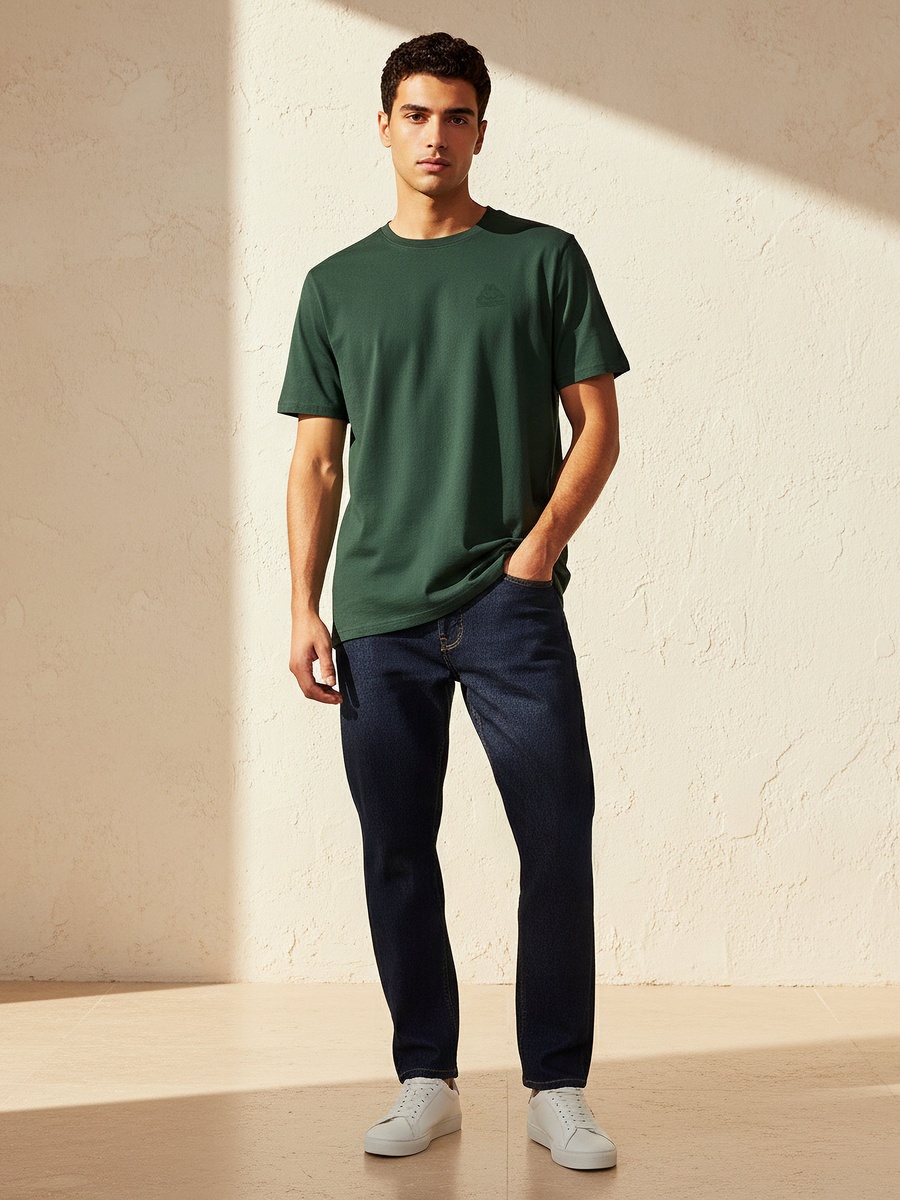 Men Embroidered T-Shirt