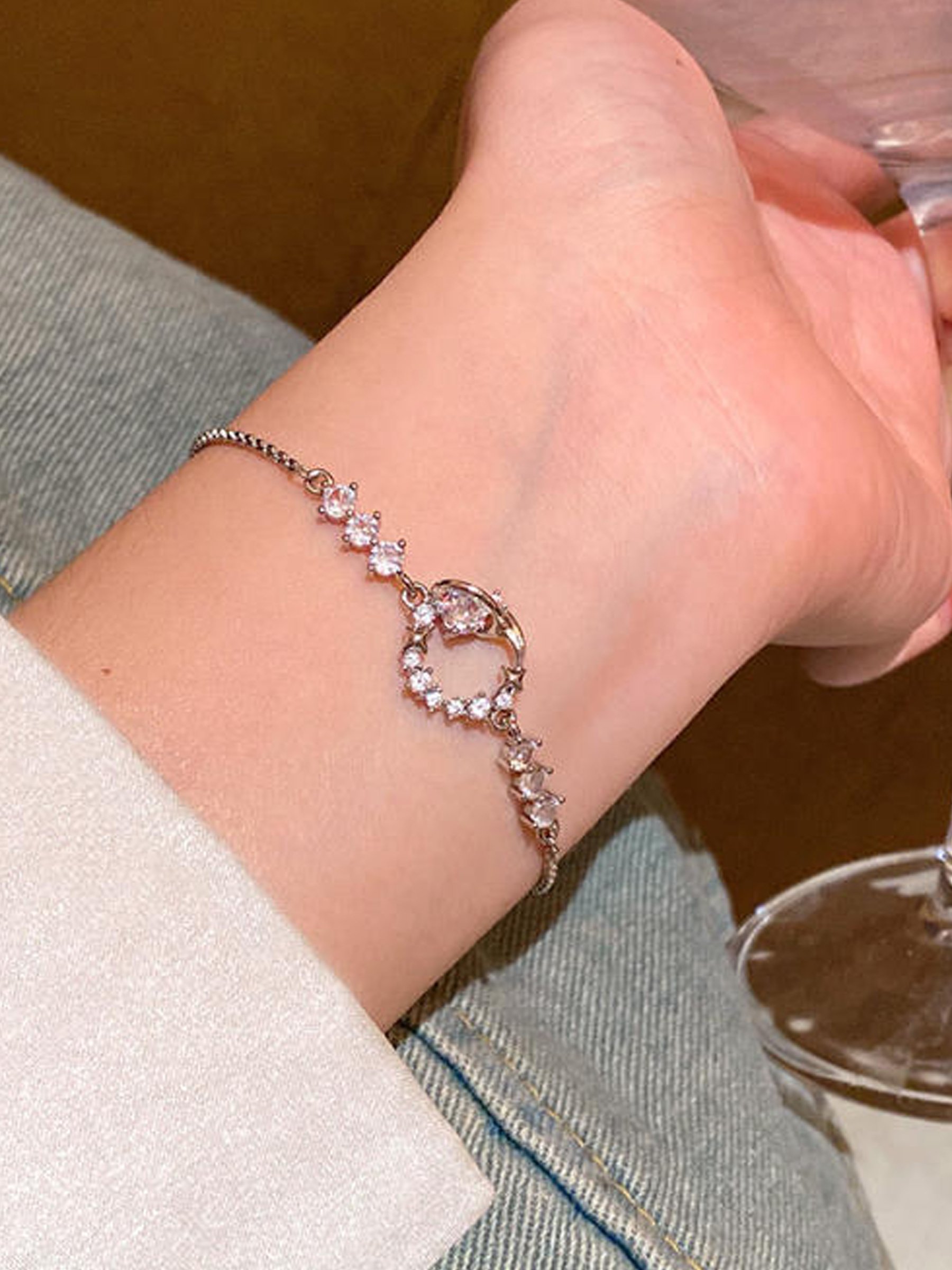 Embellished Crystal Bracelet