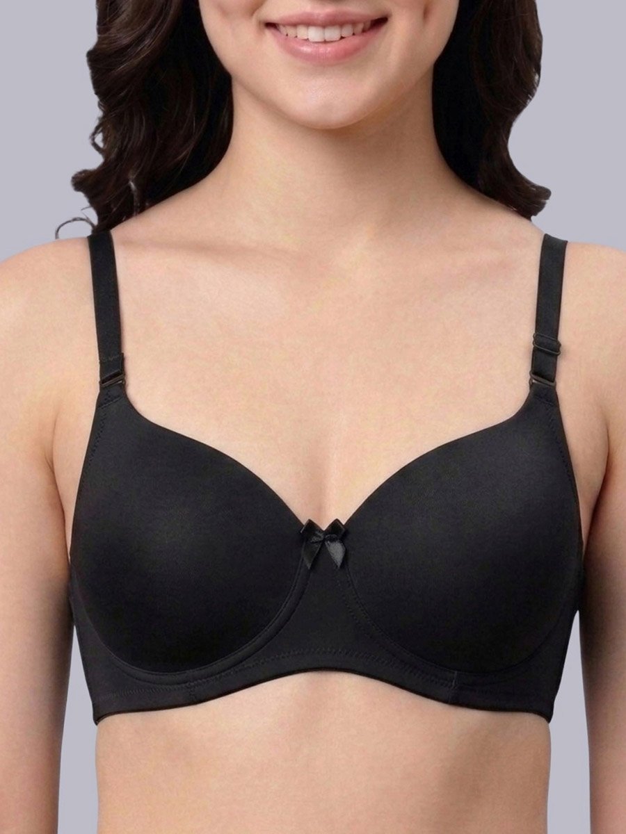 Pack of 2 - Heavily Padded Non Wired Bra