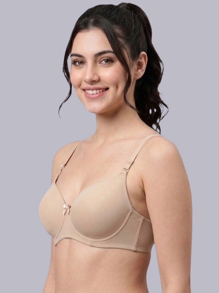 Pack of 2 - Heavily Padded Non Wired Bra