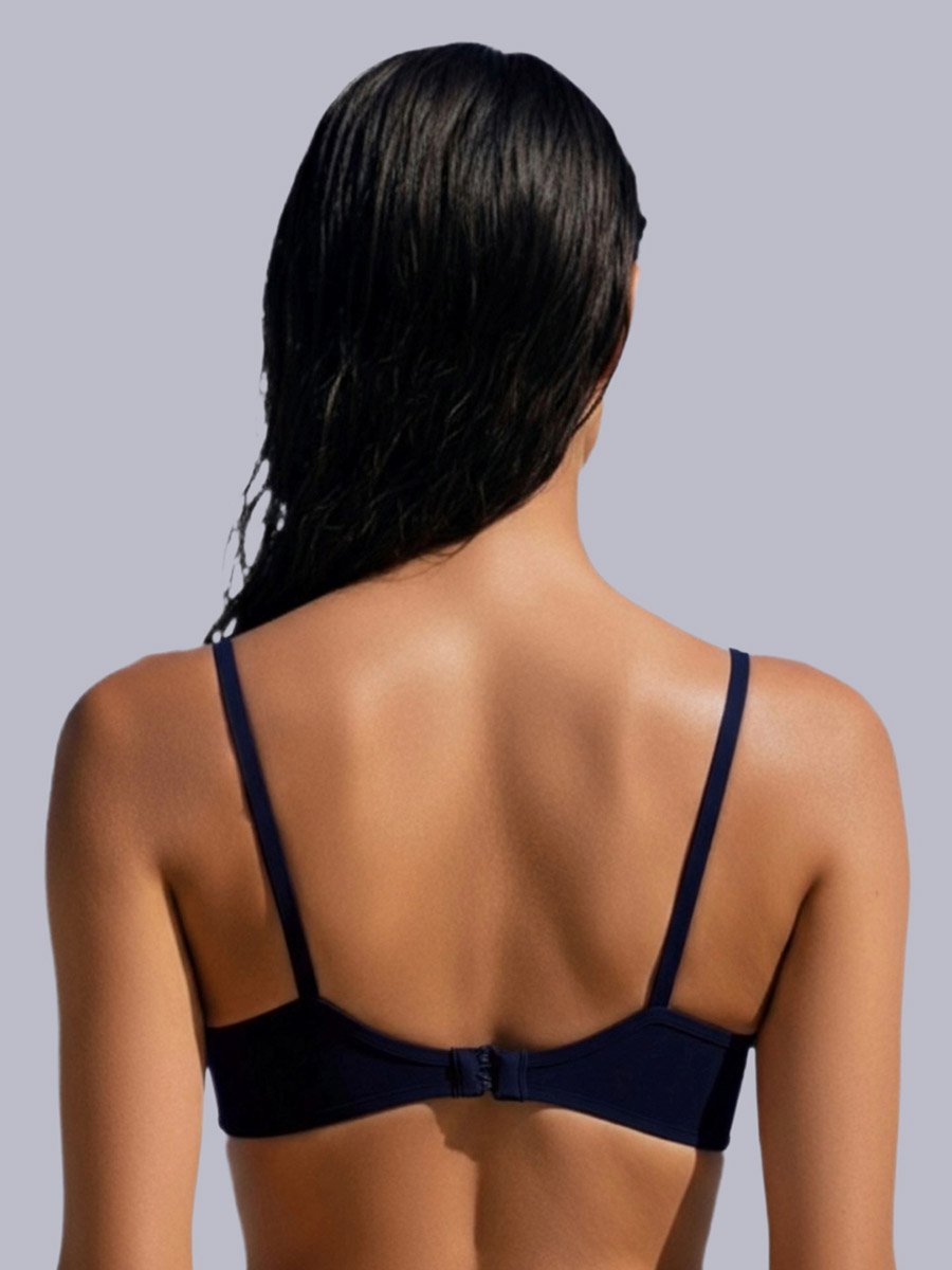 Pack of 2 - Non-Padded Non Wired Cotton Blend T-Shirt Bra