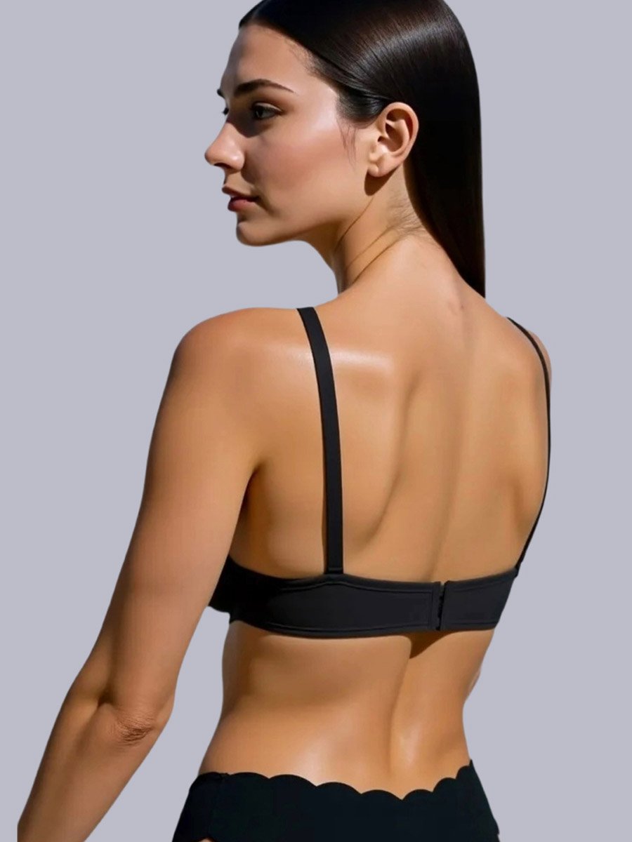 Pack of 2 - Non-Padded Non Wired Cotton Blend T-Shirt Bra